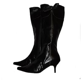 Autre Marque BOTAS DE COURO COCCINELLE
