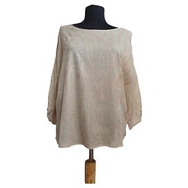 Blusa Day Birger & Mikkelsen Dorata e Grigia in Viscosa