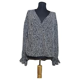 All Saints Bluse Schwarz Größe M