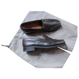JM Weston Mocassini in lucertola marrone, Pointure 36.