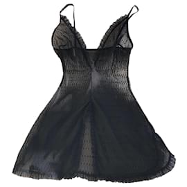 La Perla Icchi Verdi Ropa de dormir negra de poliamida