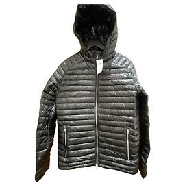 Abercrombie & Fitch Daunensteppmantel Schwarz M
