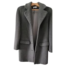 Abrigo Eric Bompard de cachemira gris