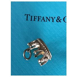 Autre Marque Tiffany Kronenanhänger in Gelbgold