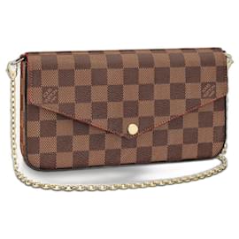 Louis Vuitton Damier in tela con pochette LV Felicie