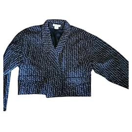 Karl Lagerfeld Kurze Wolljacke Senfgelb Größe 40