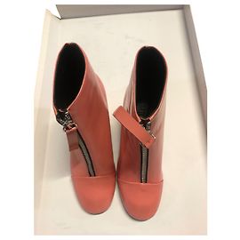 Bimba & Lola Stivaletti in vernice corallo