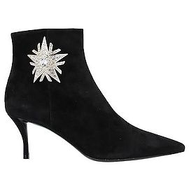 ROGER VIVIER Botines de nubuck adornados