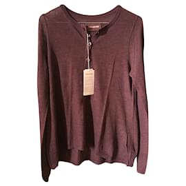 Pflaumenfarbener Pullover von Zadig et Voltaire Größe S - Zadig & Voltaire