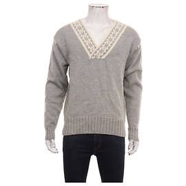 Dale of Norway Wollpullover Grau