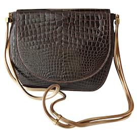 Borsa vintage in coccodrillo - Autre Marque