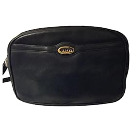 Borsa a tracolla Gucci Soho in pelle blu navy