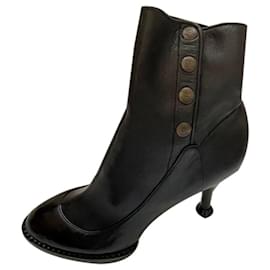 Stivaletti Kenzo in pelle nera taglia 37