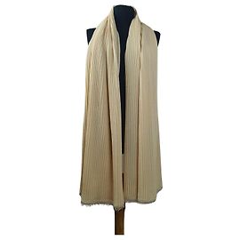 Sciarpa Marc Cain in lana beige