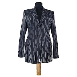 Blazer Versace Jeans Couture Nero Argento