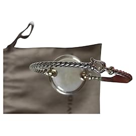 David Yurman Armband aus Silber Perlmutt und Diamant
