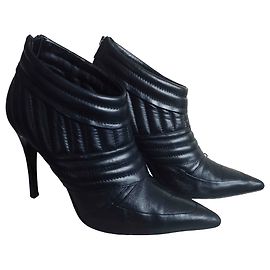 burberry BOTINES EN PIEL TALLA 41 Excelente estado