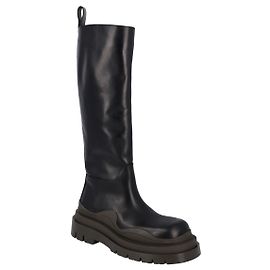 Botte Bottega Veneta Tire Boot de piel de becerro en color negro