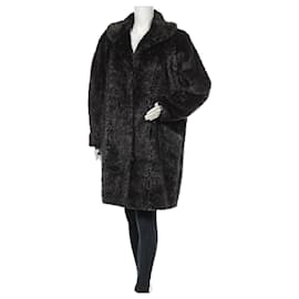 Abrigo Marc Cain Gris Negro Acrílico