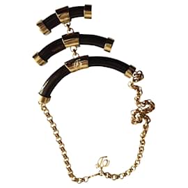 Collana Dsquared2 Nera Imitazione Corno