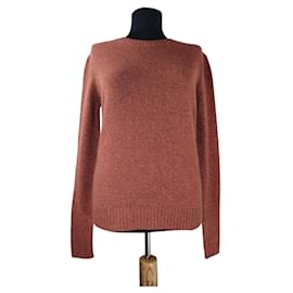 Pull Allude en Cachemire Rose Ashes Rose