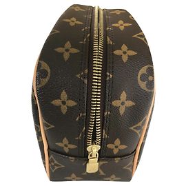 Estuche Louis Vuitton Marrón Oscuro de Tela