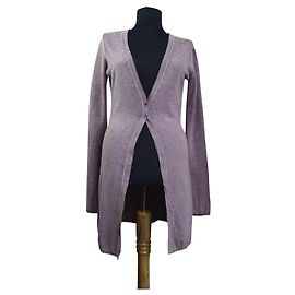 Autre Marque FFC Strickjacke Rose Kaschmir und Wolle Größe M