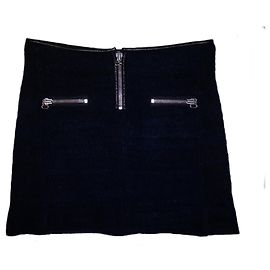 Isabel Marant Etoile ISABEL MARANT ÉTOILE MINIROCK AUS LAMMLEDER