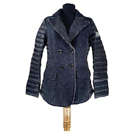 Chaqueta Blazer Jott Negro Gris de Lana