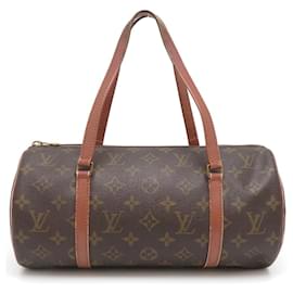 LOUIS VUITTON Papillon in tela con monogramma 30 Borsa
