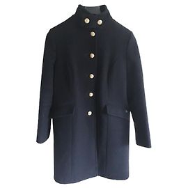 Autre Marque Abrigo francés de lana/chaquetón -Dalmard Marine- Perfecto estado