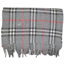 Sciarpa Burberry in lana grigia