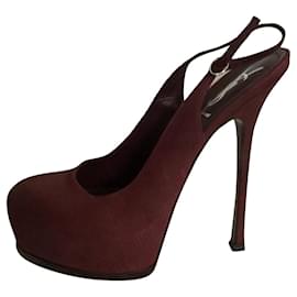 Escarpins YSL Trip Too Bordeaux/Mauve - Yves Saint Laurent