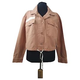 Chaqueta Sloane Coffee Ética Rosa de Algodón - Autre Marque