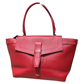 Borsa Lancel Neo Charlie in pelle rossa