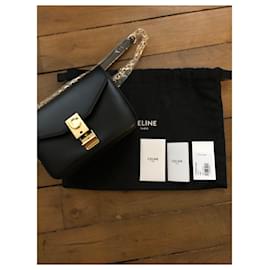 Borsa Céline Classic C in pelle nera