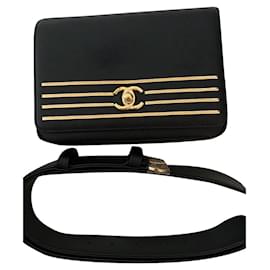 Chanel Marsupio Nero in Pelle