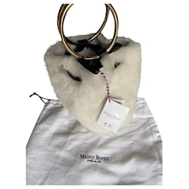 Bolso Jump Maison Boinet de piel shearling crudo - Autre Marque