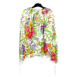 Balenciaga CREPON DE SEDA FLOR ES38/40