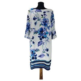 Vestido floral Joseph Ribkoff de poliéster