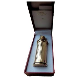 Spray de bolsa recarregável Cartier dourado