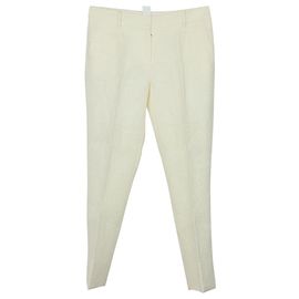 Pantalón Dolce & Gabbana Slim Fit De Algodón Blanco