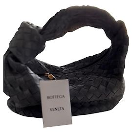 Bottega Veneta Teen Jodie Intrecciato in camoscio grigio