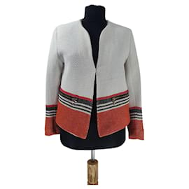 Chaqueta Sandro de algodón y acrílico