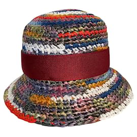 Cappello Missoni Mare in paglia multicolore