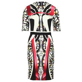 Vestido tubo con estampado geométrico de Peter Pilotto en poliéster multicolor