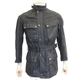 BELSTAFF TRIALMASTER PROFESSIONAL WAX MOTORRADJACKE S 46 GEWACHSTE BIKERJACKE