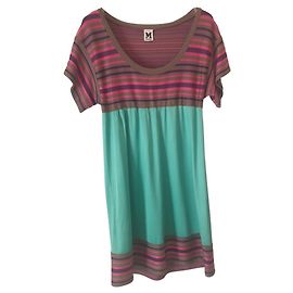 M Missoni Sommerkleid aus Viscose Mehrfarbig