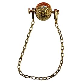 Hermès Gold Golf Keyring 18k Gold