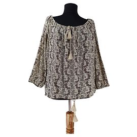 Top oversize Ralph Lauren Denim & Supply algodón viscosa